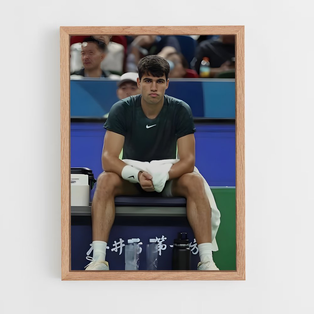Poster Carlos de alcaraz – affiche Tennis (vue 4)